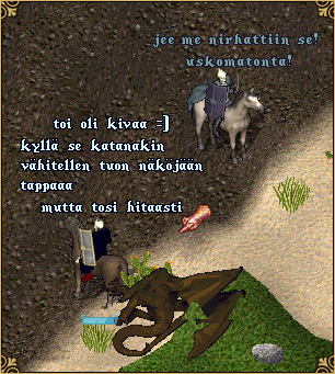 Lina & Katsienna take down a Wyvern